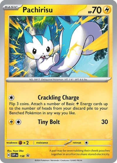 Pachirisu - 158 SV: Scarlet & Violet Promo Cards Pokemon card
