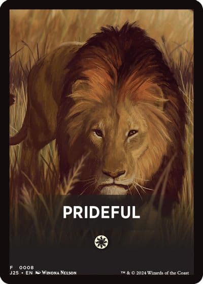 Prideful Theme Card Foundations Jumpstart Magic card