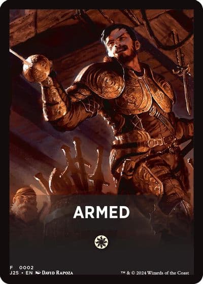 Armed Theme Card Foundations Jumpstart Magic card