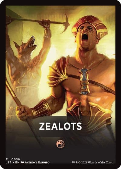 Zealots Theme Card Foundations Jumpstart Magic card