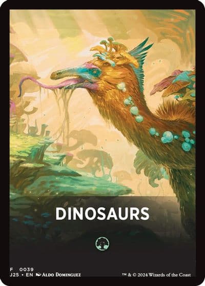 Dinosaurs Theme Card Foundations Jumpstart Magic card