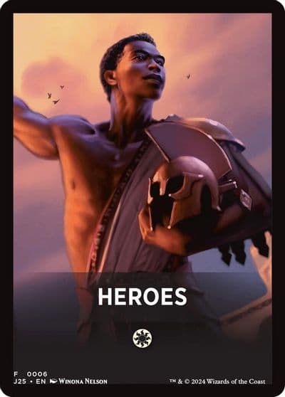 Heroes Theme Card Foundations Jumpstart Magic card