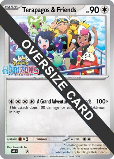 Terapagos & Friends Jumbo Cards Pokemon card