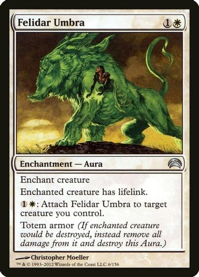 Felidar Umbra Planechase 2012 Magic card