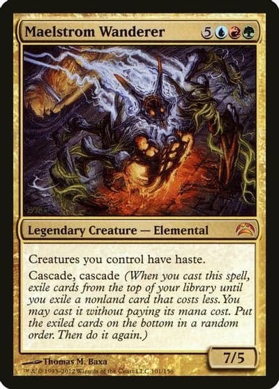 Maelstrom Wanderer Planechase 2012 Magic card