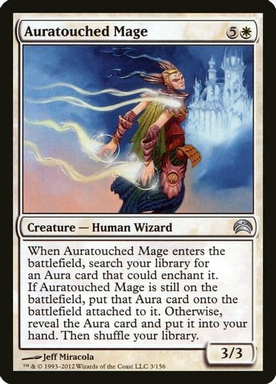 Auratouched Mage Planechase 2012 Magic card