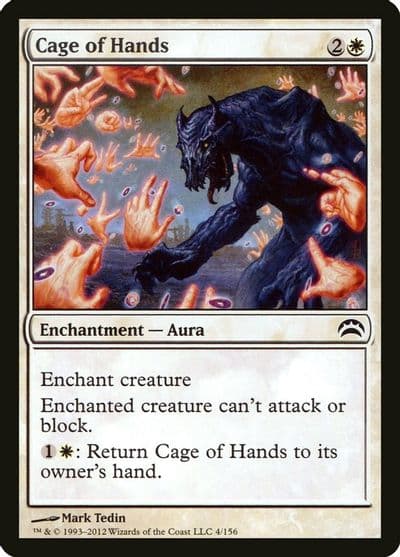 Cage of Hands Planechase 2012 Magic card