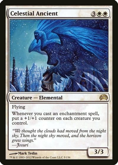 Celestial Ancient Planechase 2012 Magic card