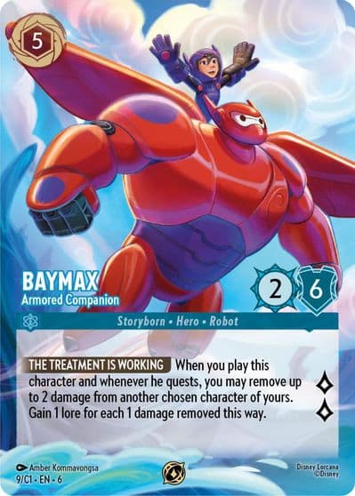 Baymax Armored Companion Disney Lorcana Promo Cards Lorcana card