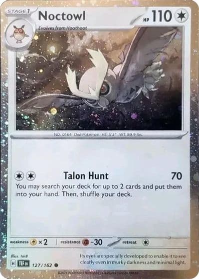 Noctowl - 127 (Cosmos Holo) Miscellaneous Cards & Products Pokemon card
