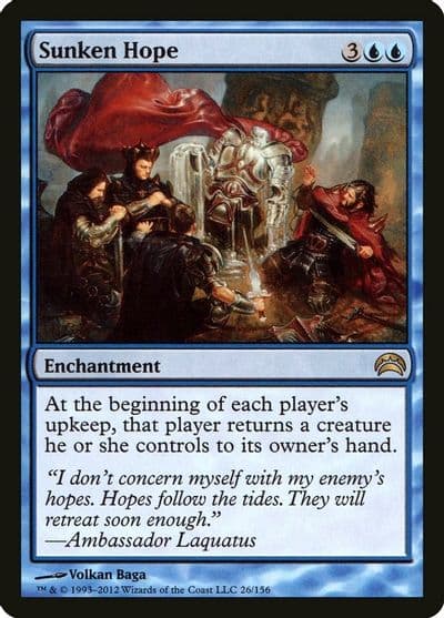 Sunken Hope Planechase 2012 Magic card