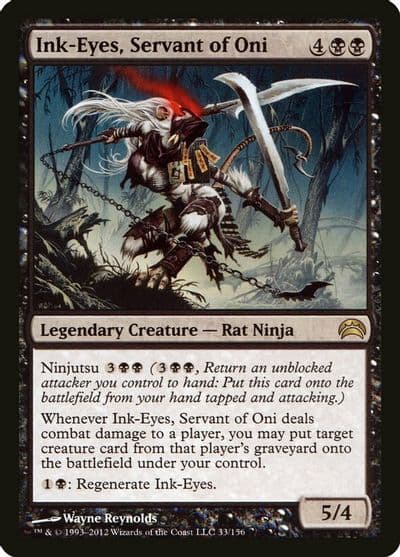 Ink Eyes Servant of Oni Planechase 2012 Magic card