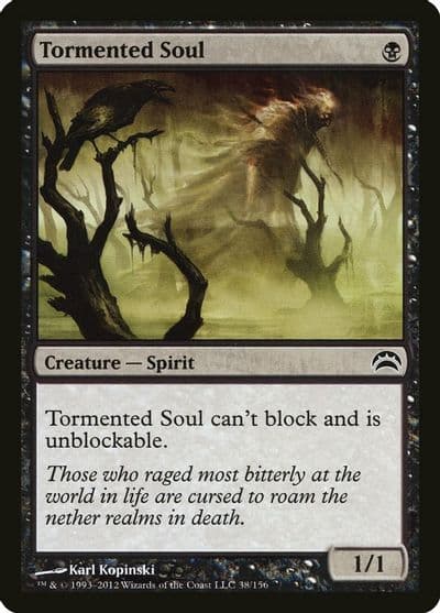 Tormented Soul Planechase 2012 Magic card