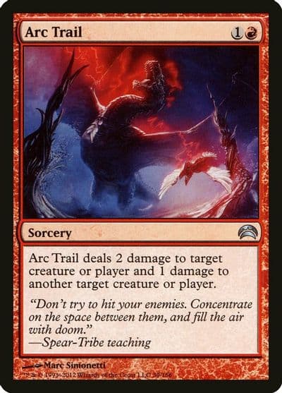 Arc Trail Planechase 2012 Magic card