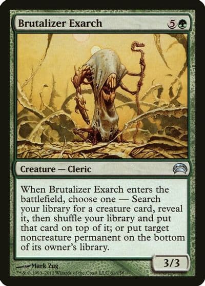 Brutalizer Exarch Planechase 2012 Magic card