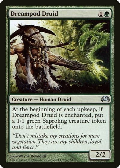 Dreampod Druid Planechase 2012 Magic card