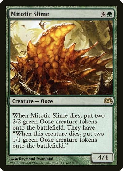 Mitotic Slime Planechase 2012 Magic card