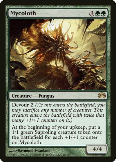 Mycoloth Planechase 2012 Magic card