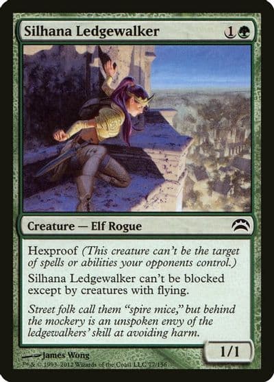 Silhana Ledgewalker Planechase 2012 Magic card