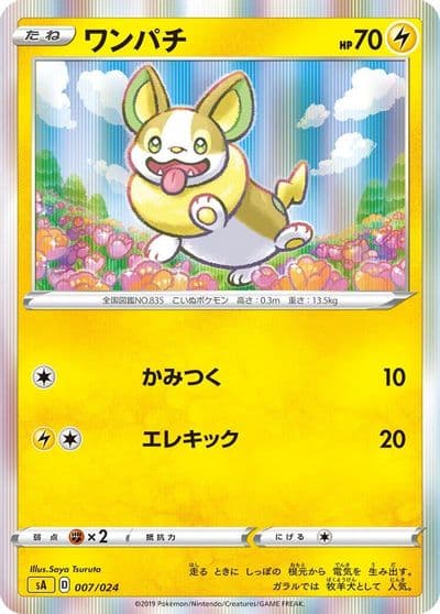 Yamper sA: Lightning Starter Set V Pokemon card