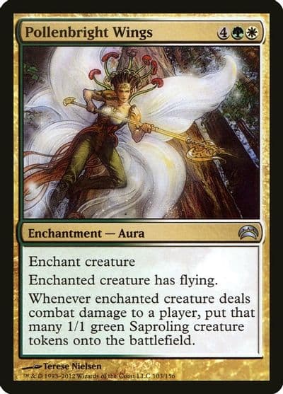 Pollenbright Wings Planechase 2012 Magic card