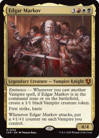 Edgar Markov Innistrad Remastered Magic card