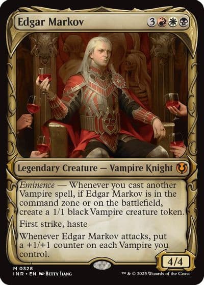 Edgar Markov Showcase Innistrad Remastered Magic card