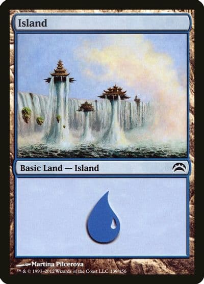 Island 139 Planechase 2012 Magic card
