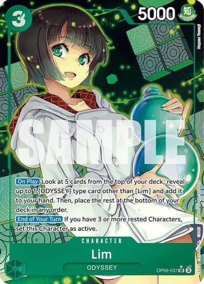 Lim 037 Parallel Emperors in the New World One Piece card