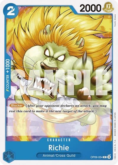 Richie Emperors in the New World One Piece card