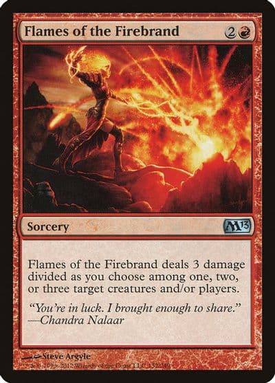Flames of the Firebrand Magic 2013 (M13) Magic card