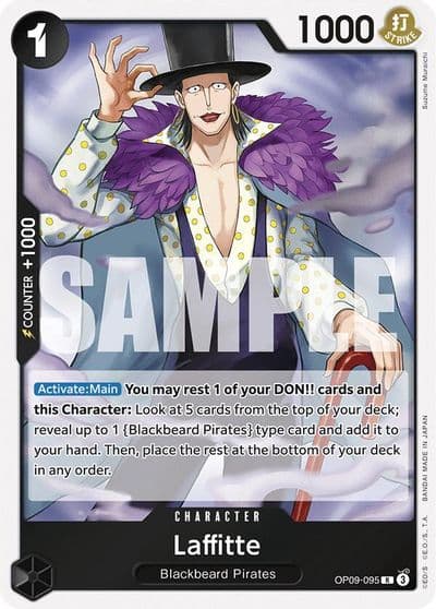 Laffitte Emperors in the New World One Piece card