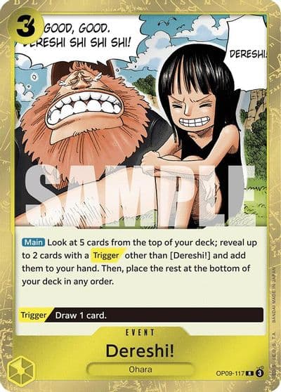 Dereshi Emperors in the New World One Piece card