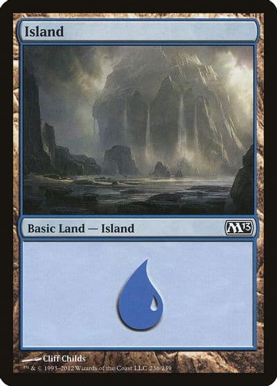 Island 236 Magic 2013 (M13) Magic card