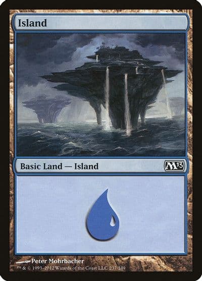 Island 237 Magic 2013 (M13) Magic card