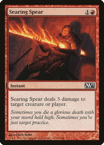 Searing Spear Magic 2013 (M13) Magic card