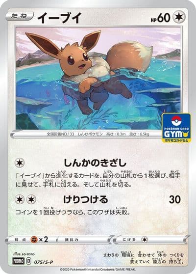 Eevee S-P: Sword & Shield Promos Pokemon card