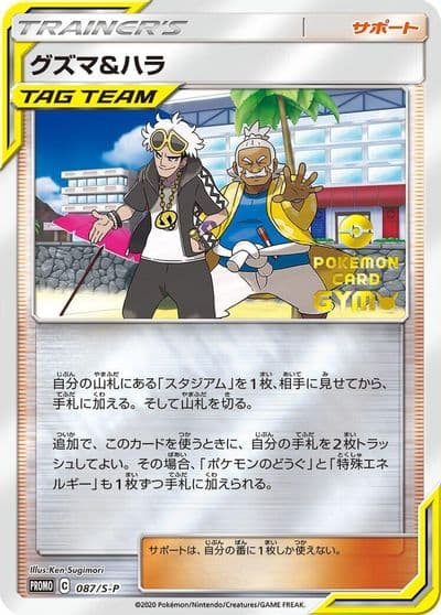 Guzma & Hala S-P: Sword & Shield Promos Pokemon card