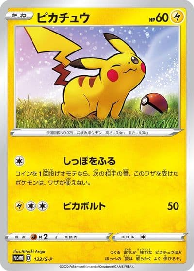 Pikachu S-P: Sword & Shield Promos Pokemon card