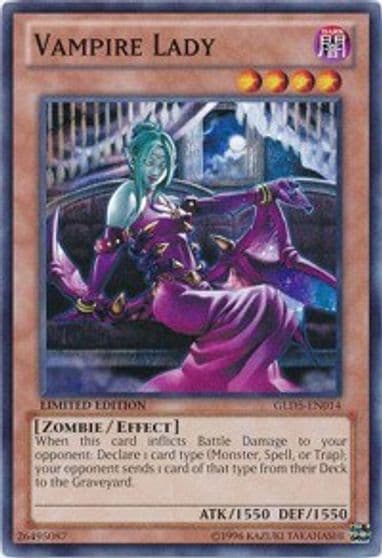 Vampire Lady Gold Series: Haunted Mine Yu-Gi-Oh! card