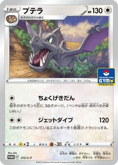 Aerodactyl S-P: Sword & Shield Promos Pokemon card