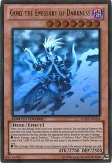 Gorz the Emissary of Darkness Gold Series: Haunted Mine Yu-Gi-Oh! card