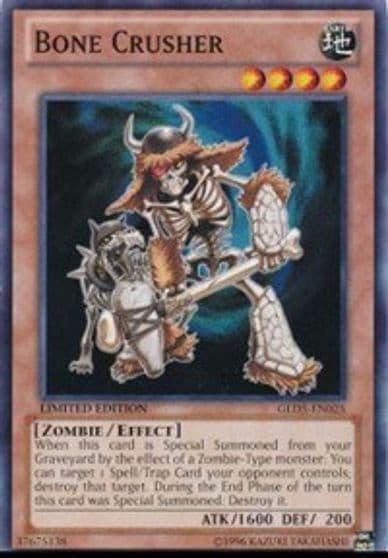 Bone Crusher Gold Series: Haunted Mine Yu-Gi-Oh! card