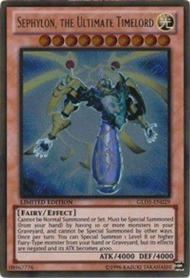 Sephylon the Ultimate Timelord Gold Series: Haunted Mine Yu-Gi-Oh! card