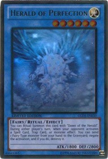 Herald of Perfection Gold Series: Haunted Mine Yu-Gi-Oh! card