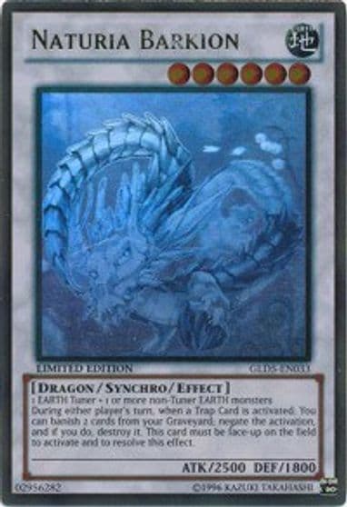 Naturia Barkion Gold Series: Haunted Mine Yu-Gi-Oh! card