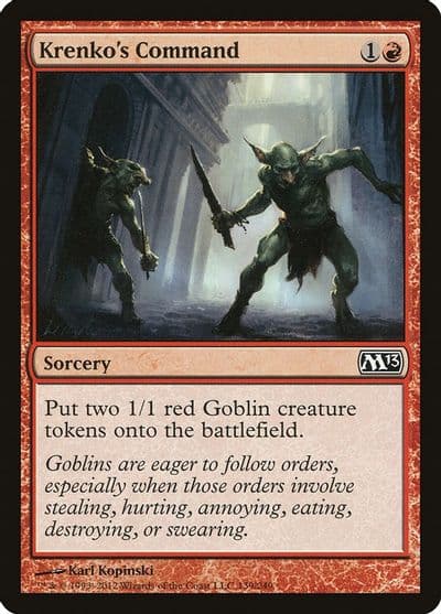 Krenkos Command Magic 2013 (M13) Magic card