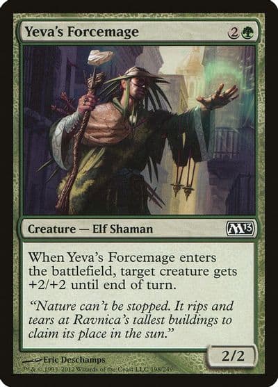 Yevas Forcemage Magic 2013 (M13) Magic card