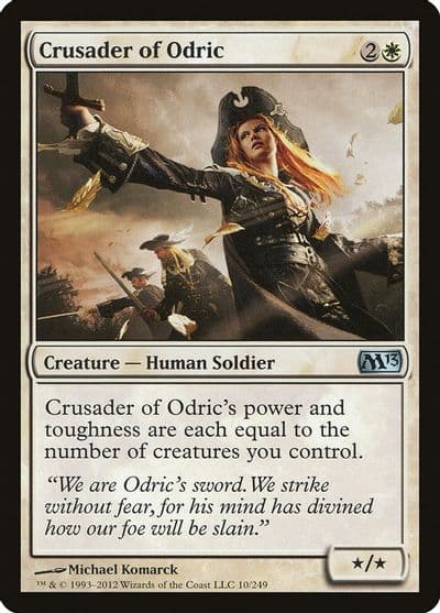 Crusader of Odric Magic 2013 (M13) Magic card