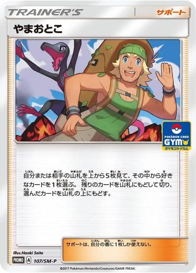Hiker SM-P: Sun & Moon Promos Pokemon card
